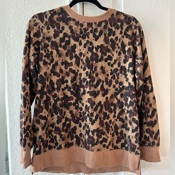 Stars Above Animal Print Top in Brown and Black - Picture 1 of 5